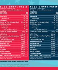 Alternative view of Bull Fit De-Calf Non-Stim Pre-Workout 40 Servidas- Helado