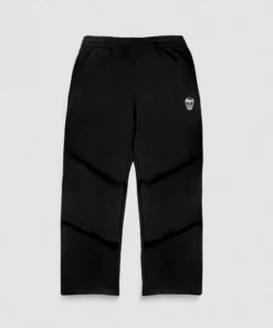 Alternative view of Gymreapers Heavyweight Straight Leg Jogger Black/Black