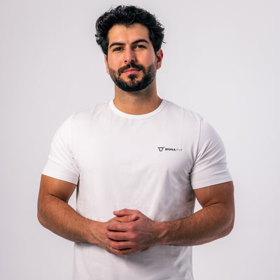 Bull Fit Tubular Performance Tee White - Imagen 2