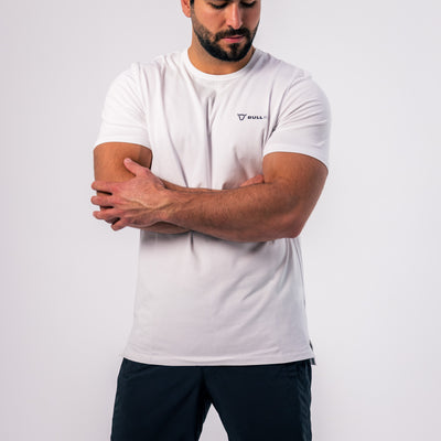 Bull Fit Tubular Performance Tee White - Imagen 3