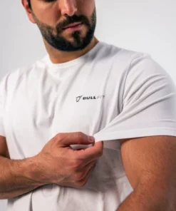 Bull Fit Tubular Performance Tee White