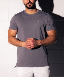 Bull Fit Tubular Performance Tee Grey - Imagen 4