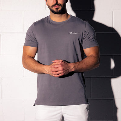 Bull Fit Tubular Performance Tee Grey - Imagen 4