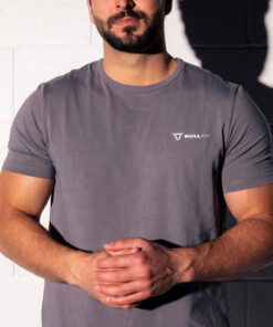 Bull Fit Tubular Performance Tee Grey - Imagen 3