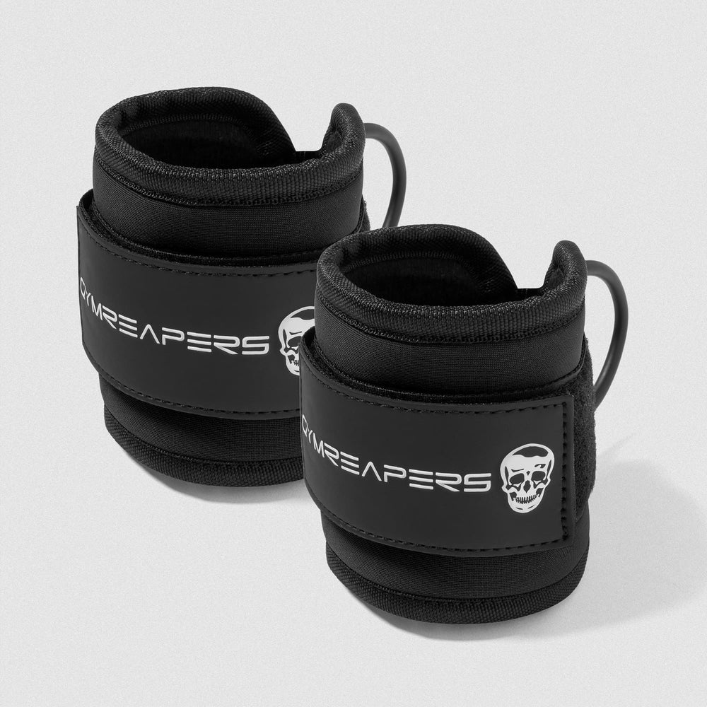 Gymreapers Ankle Straps Black
