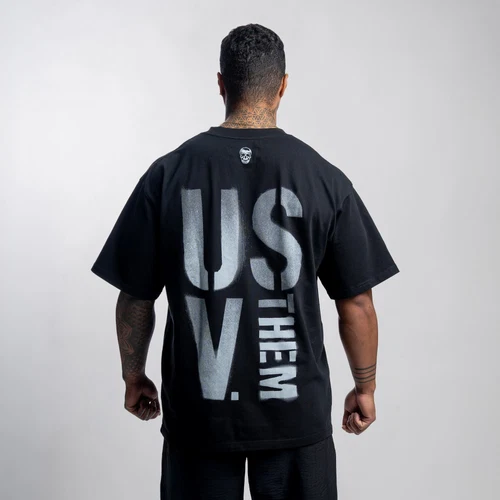 Gymreapers Graphic Tee Us Vs Them
