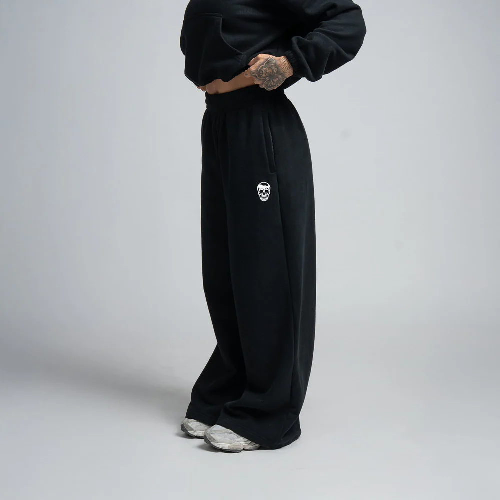 Gymreapers Heavyweight Core Skull Jogger Black/White