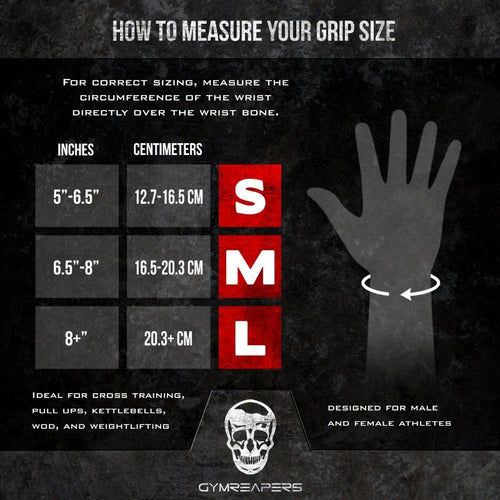 Gymreapers Lifting Grips Black - Imagen 3
