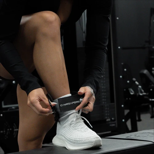 Gymreapers Ankle Straps Black - Imagen 3