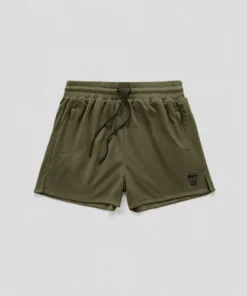 Alternative view of Gymreapers Core Skull Mesh Shorts - 3 Pack - Khaki Green/Navy/Storm