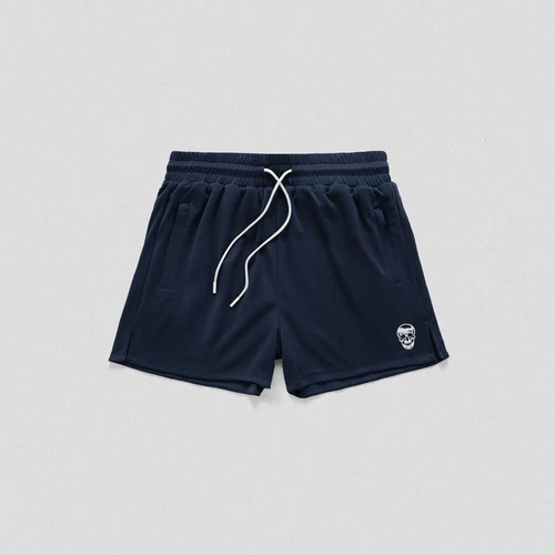 Gymreapers Core Skull Mesh Shorts - 3 Pack - Khaki Green/Navy/Storm - Imagen 3