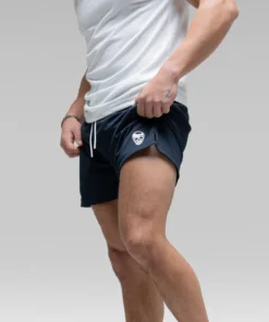 Gymreapers Core Skull Mesh Shorts- Navy - Imagen 4