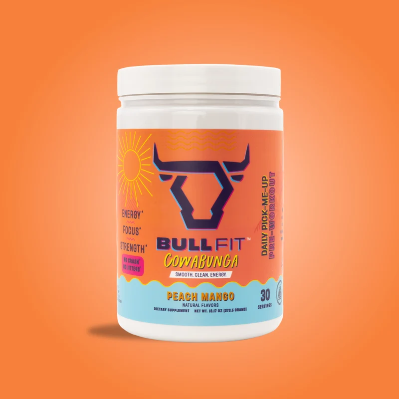 Bull Fit Cowabunga Pre-Workout- Peach Mango