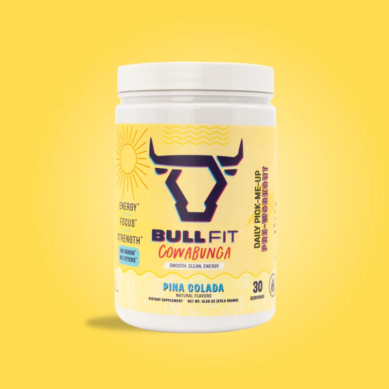 Bull Fit Cowabunga Pre-Workout- Piña Colada