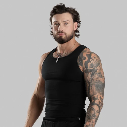 Gymreapers Ribbed Tank - 3 Pack - Black - Imagen 2
