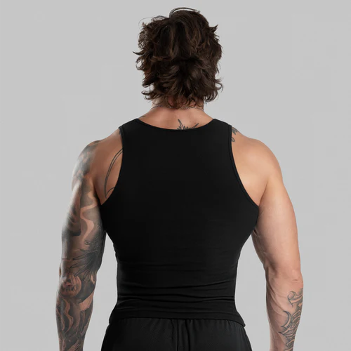 Gymreapers Ribbed Tank - 3 Pack - Black - Imagen 3