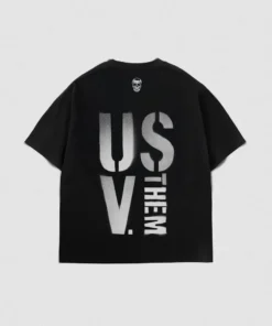 Gymreapers Graphic Tee Us Vs Them - Imagen 4