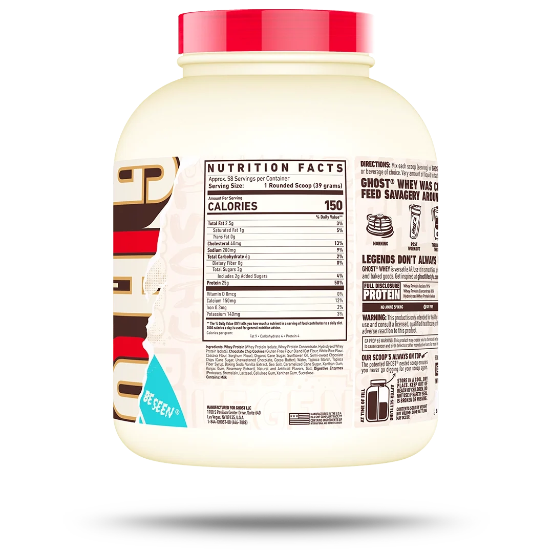 Ghost Proteína Whey 5 lbs Cookies - Imagen 2