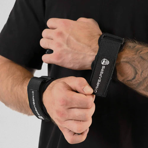Gymreapers Lifting Grips Black - Imagen 6