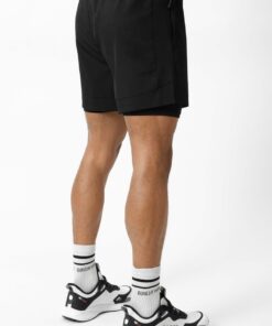 GW Lowell 2-In-1 Shorts - Black - Imagen 3
