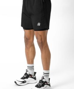 Alternative view of GW Lowell 2-In-1 Shorts - Black
