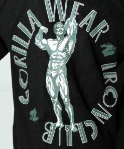 GW Russell Oversized T-Shirt - Black - Imagen 3
