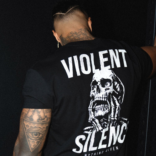 Gymreapers Basic Graphic Tee Violent Silence