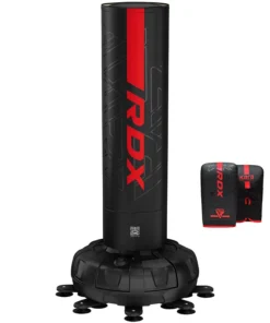 Free Standing Punch Bag F6 Black/Red - 1.8M