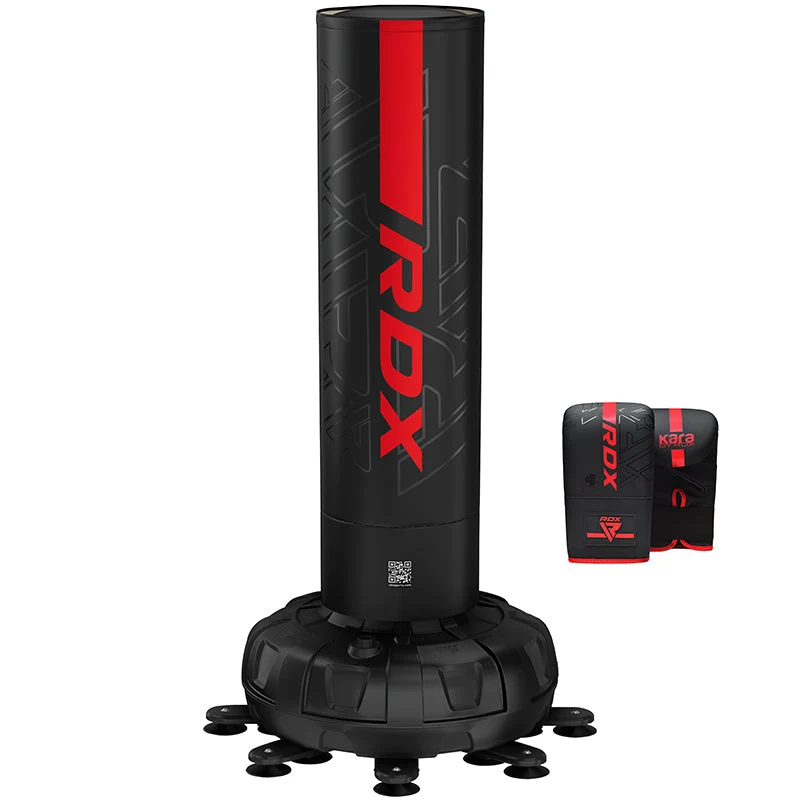 Free Standing Punch Bag F6 Black/Red - 1.8M