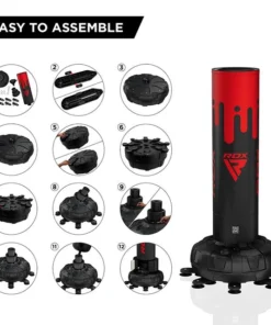 Alternative view of Free Standing Punch Bag F9 Red - 1.8M